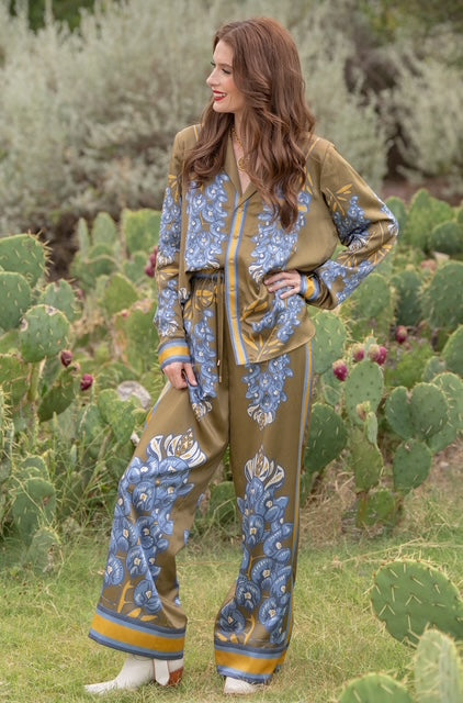 Slumber Pant | Bluebonnet
