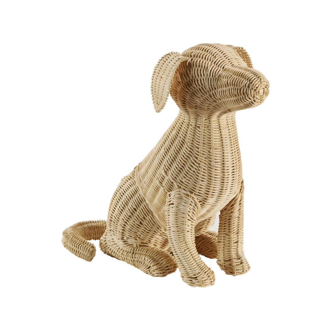 Potcake Wicker Dog