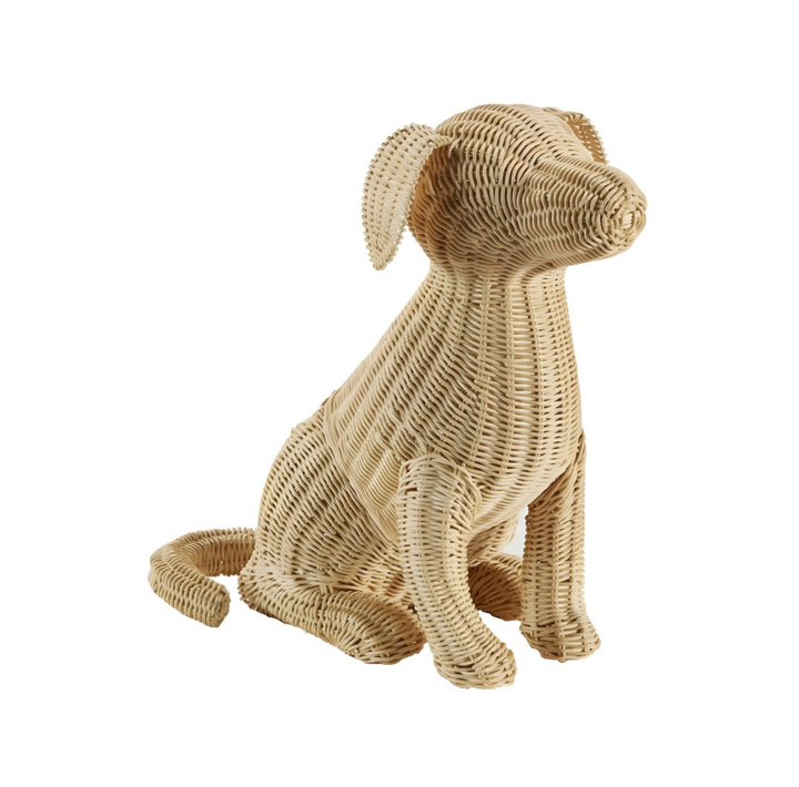 Potcake Wicker Dog