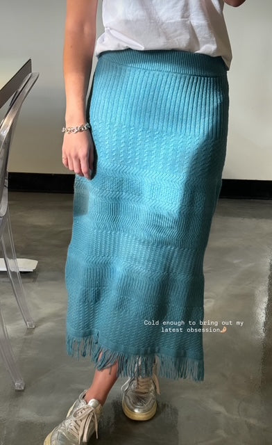 Birdie Skirt | New Teal