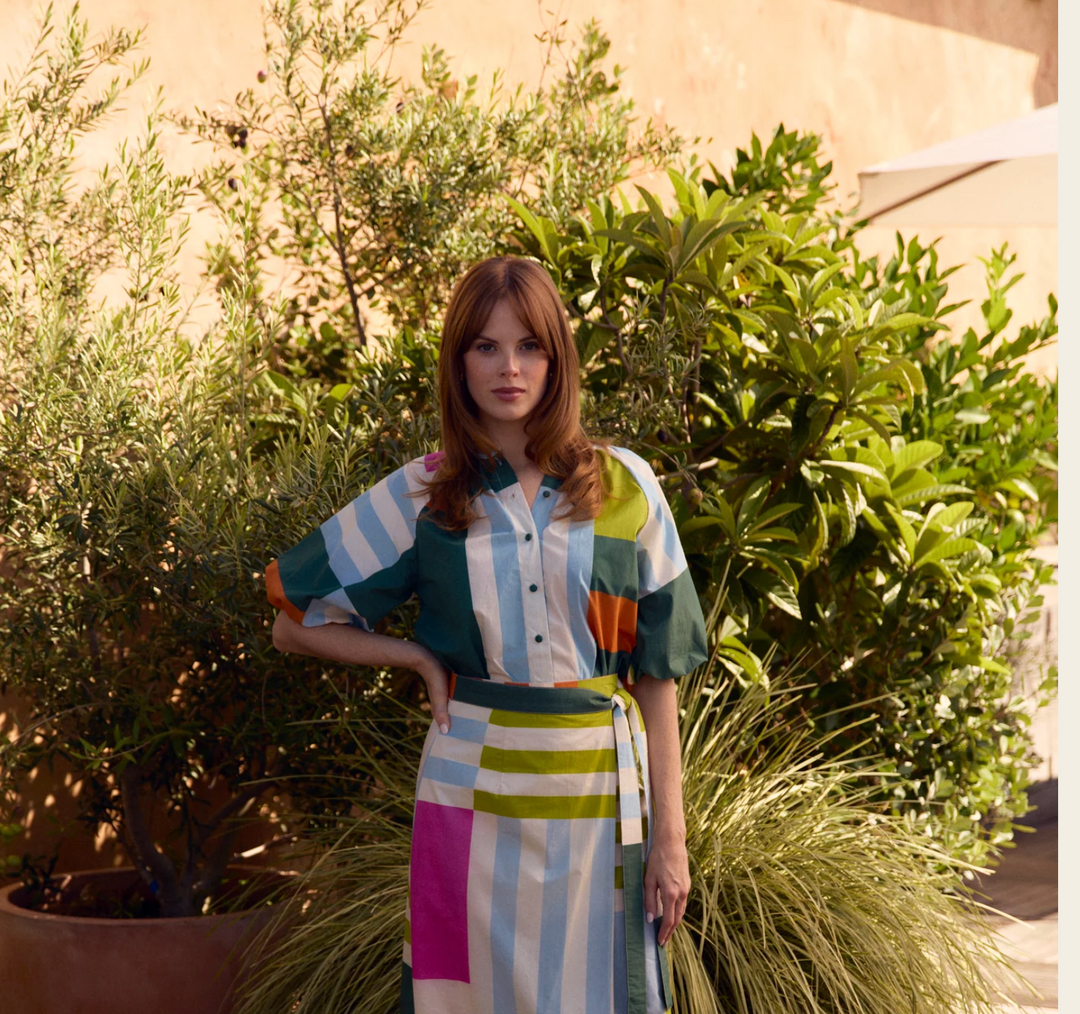 Leigh Wrap Skirt Vista