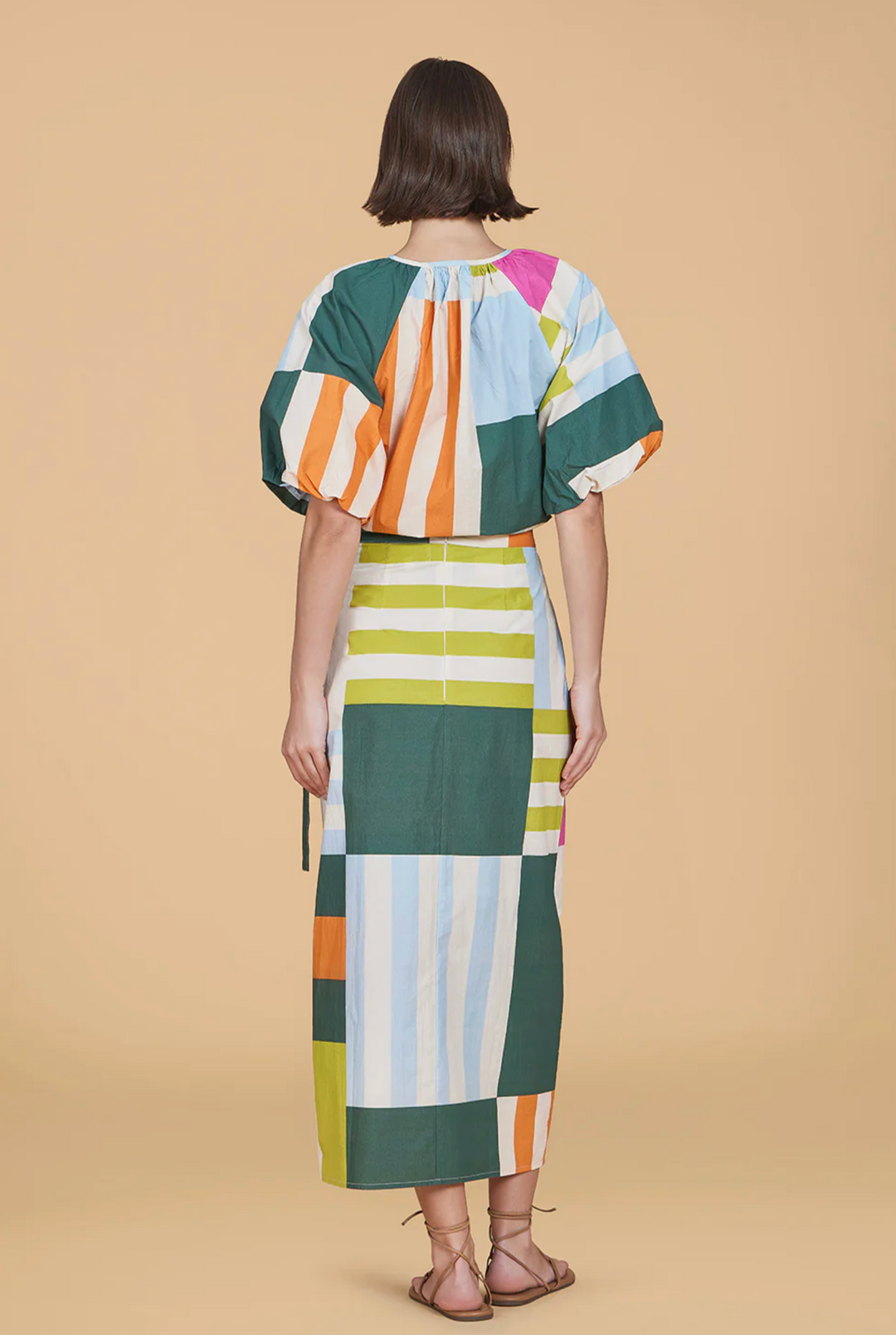 Leigh Wrap Skirt Vista