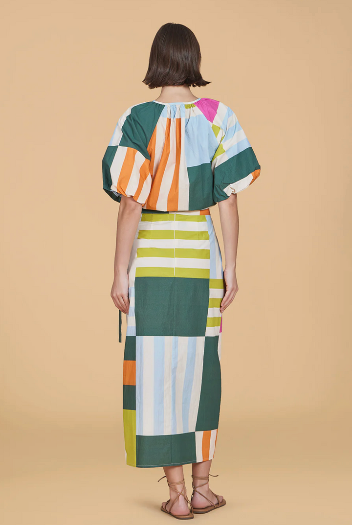 Leigh Wrap Skirt Vista