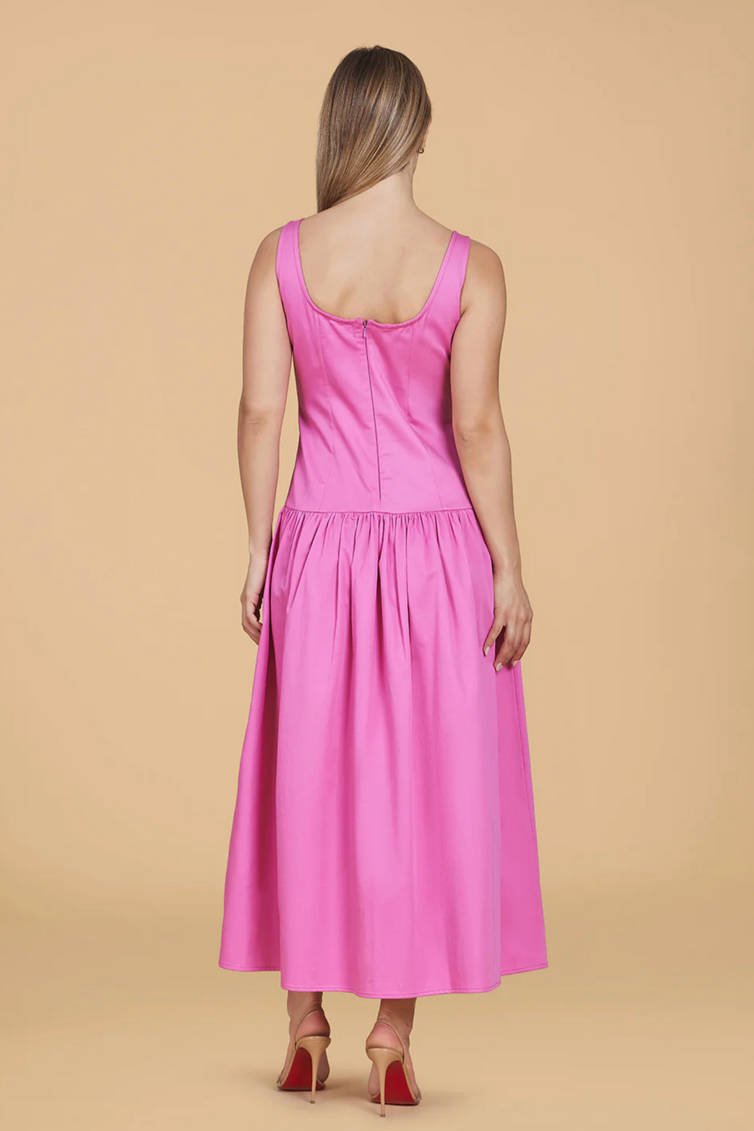 Annie Dress Dragon Fruit