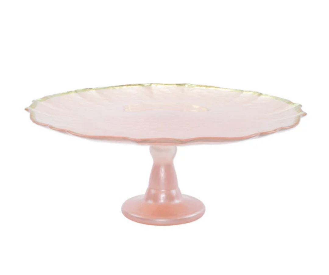 Baroque Glass Cake Stand | + Colors