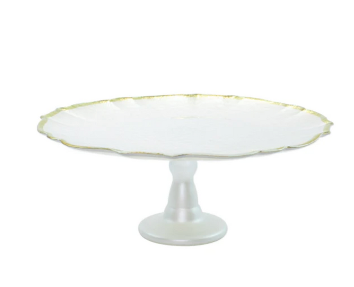 Baroque Glass Cake Stand | + Colors