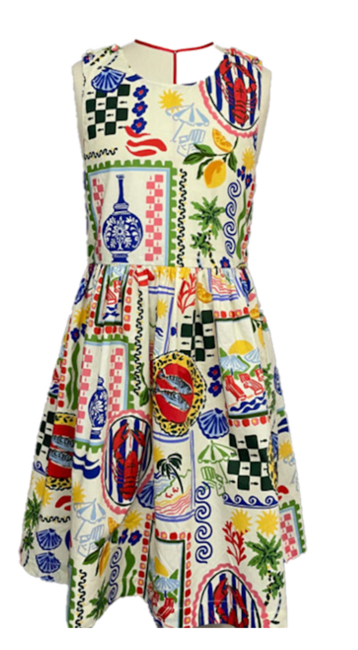 June Dress Kids | Coastal Conversation