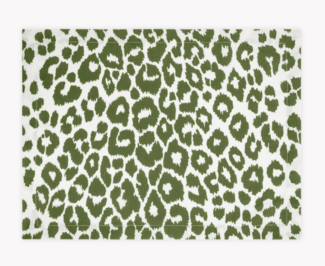 Iconic Leopard Placemat