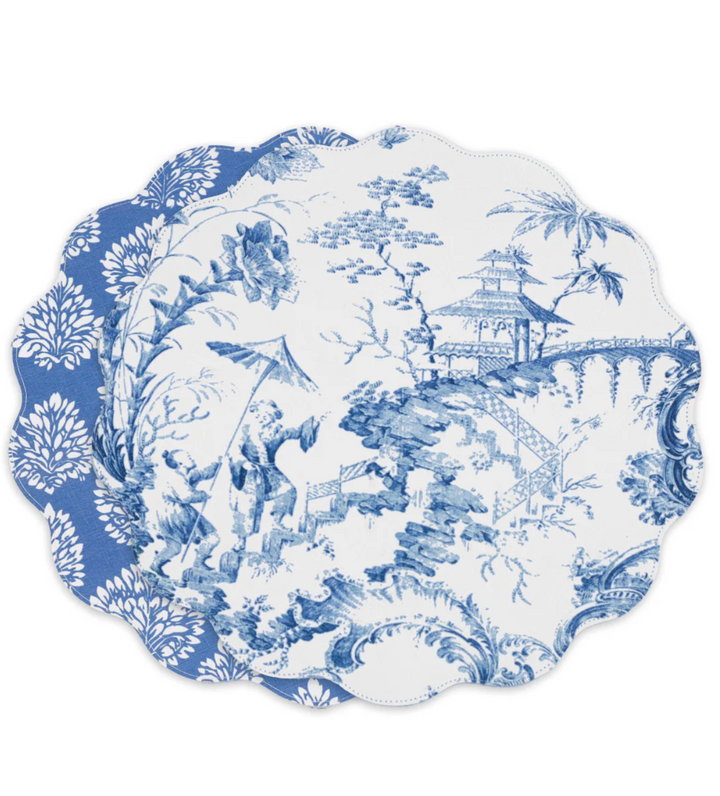 VIDA Reversible Round Placemats | +Colors