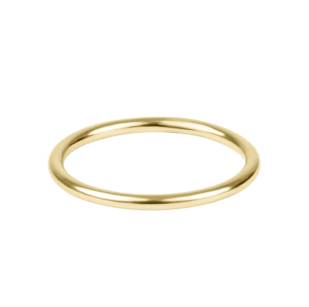 Classic Gold Thin Band Ring