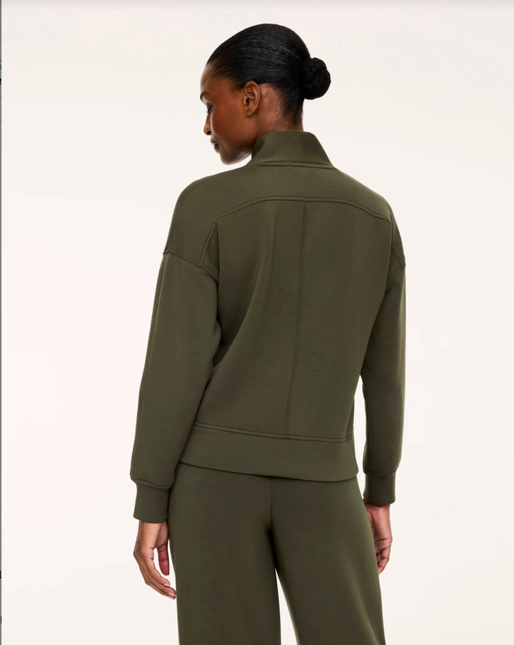 AirEssentials V-Neck Long Sleeve Top | Monstera