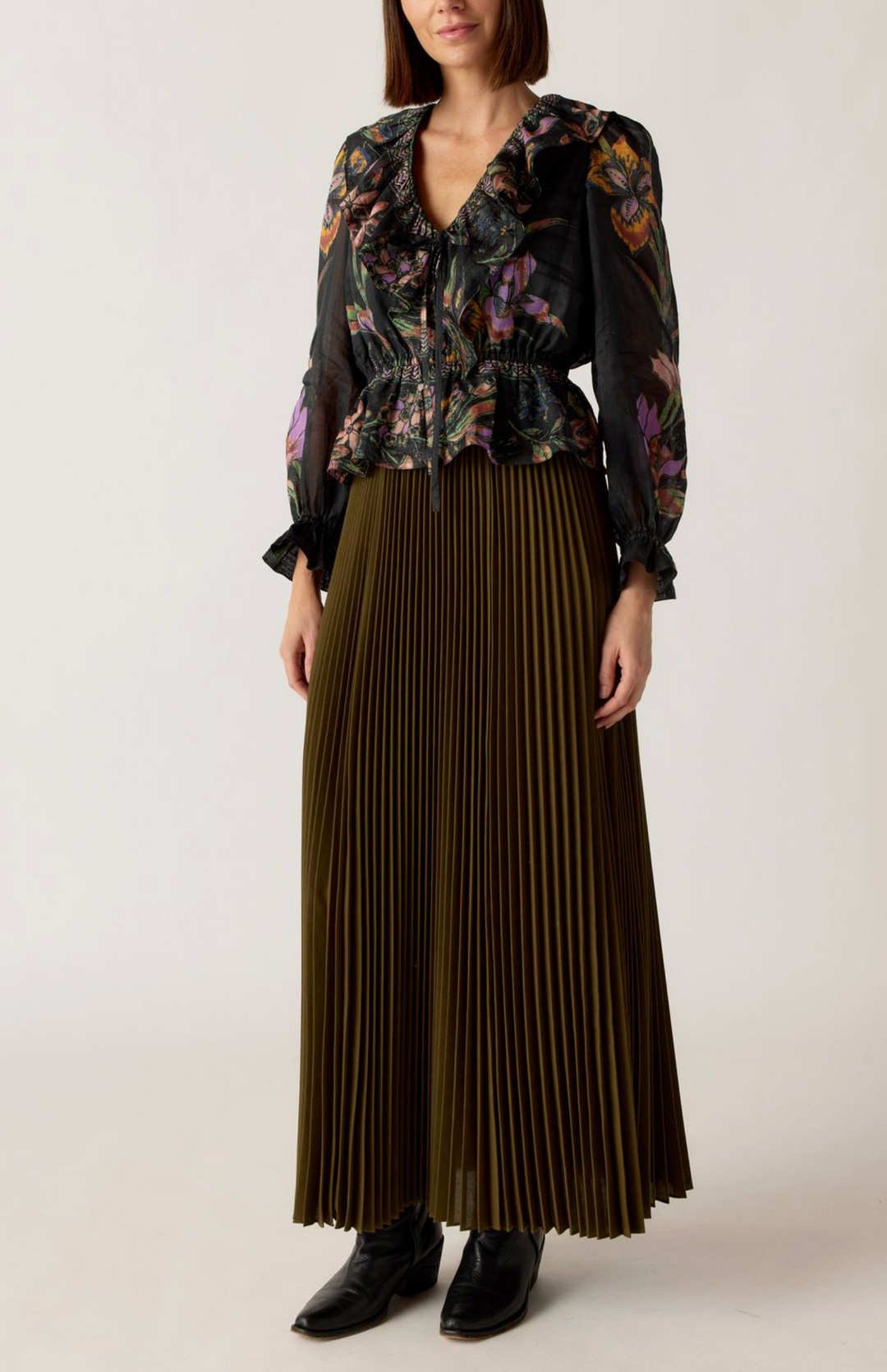 Wesley Skirt | Juniper Green