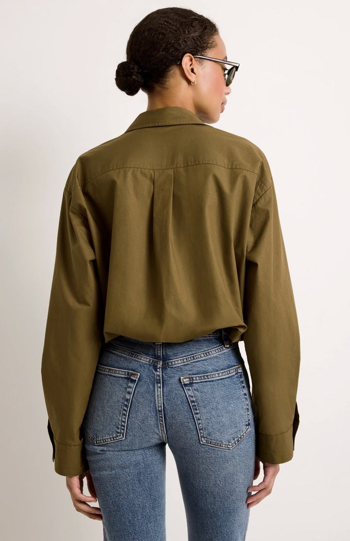 Dallas Top | Juniper Green