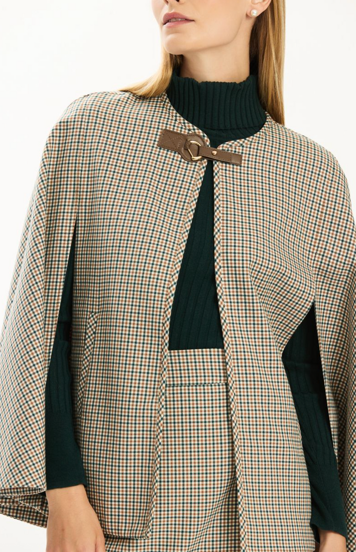 Brandy Check Cape | Iced Coffee