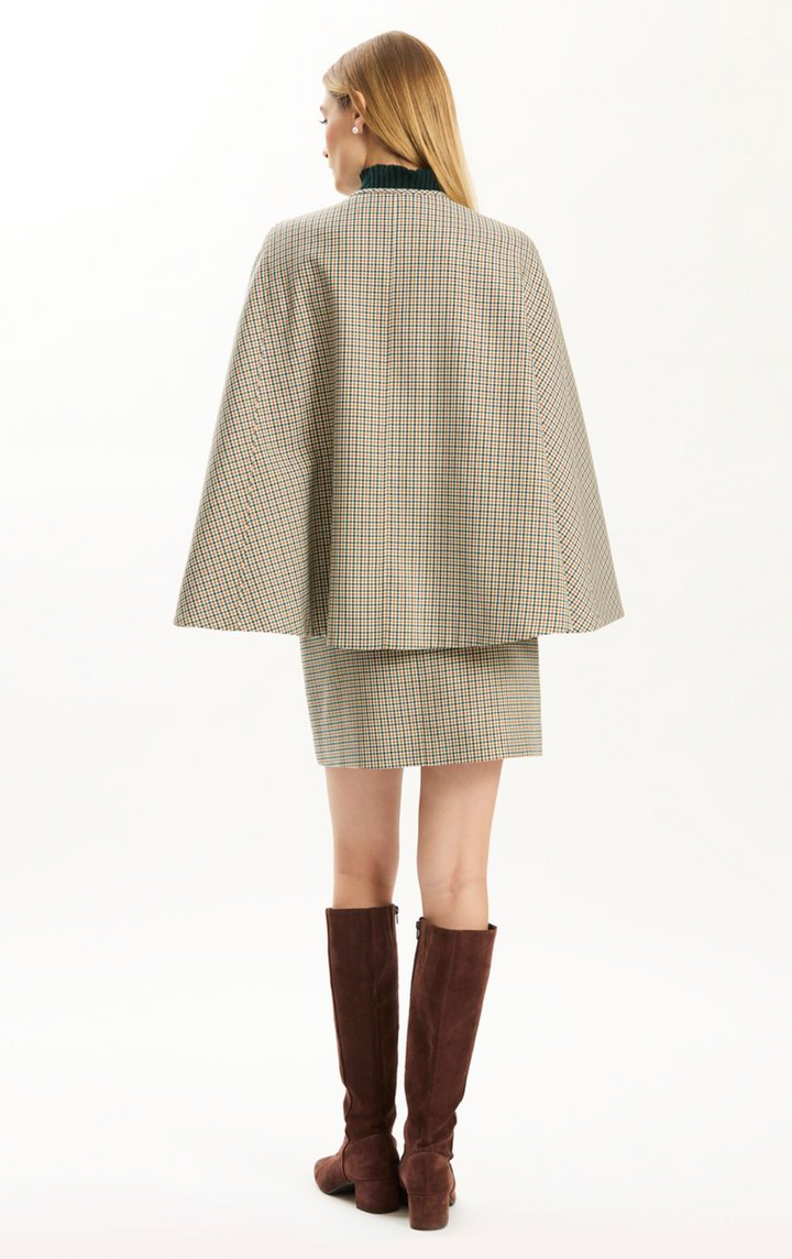 Brandy Check Cape | Iced Coffee