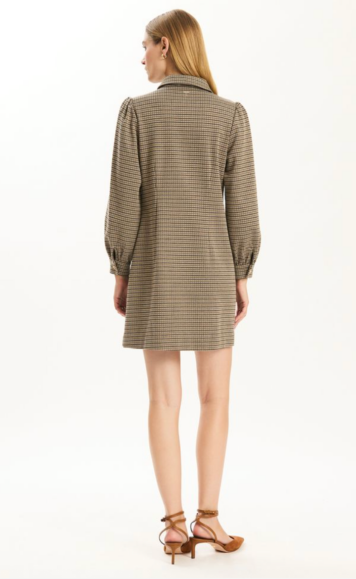 Kat Knit Dress | Demitasse Plaid