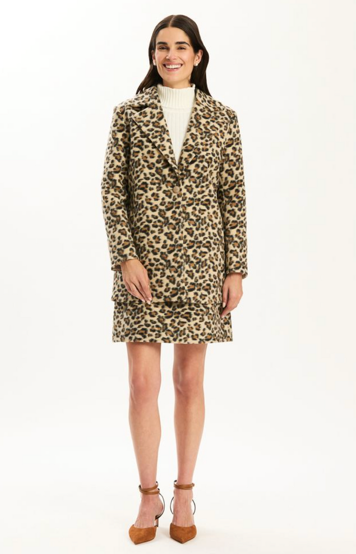 Shannon Coat | Leopard