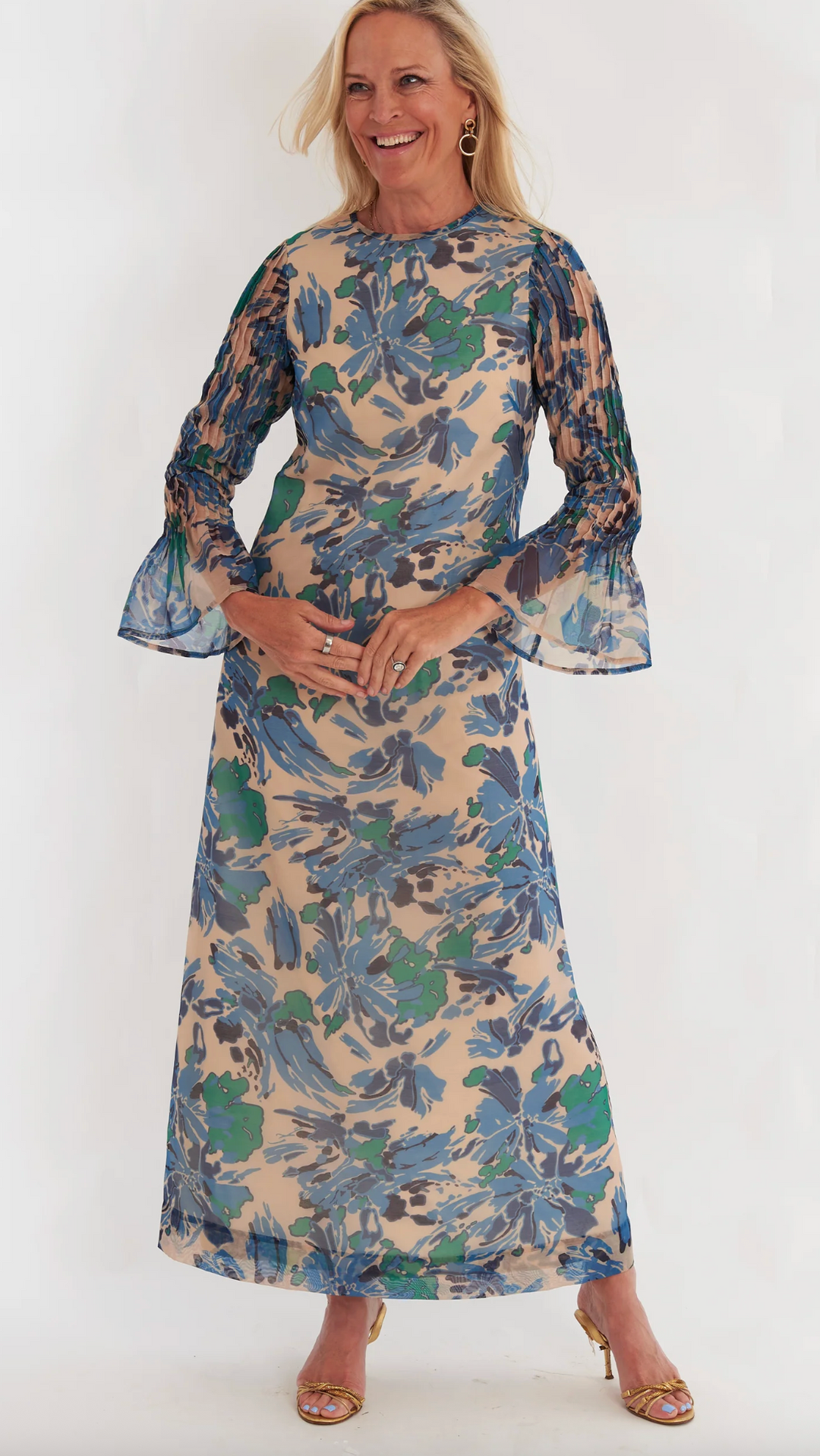 Slocum Dress | High Tide Blue Steel