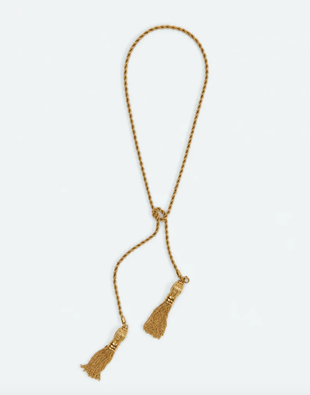 Thea Convertible Tassel Necklace | Gold