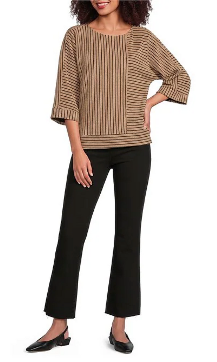 Kelsey High Rise Ankle Flare | Black