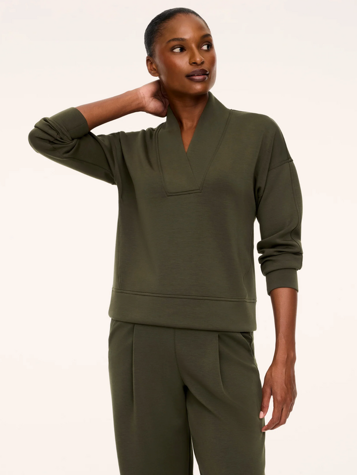Pleated Trouser | Monstera