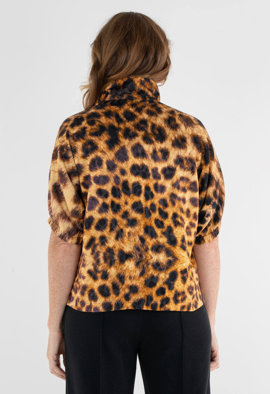 Poppy top | Leopard
