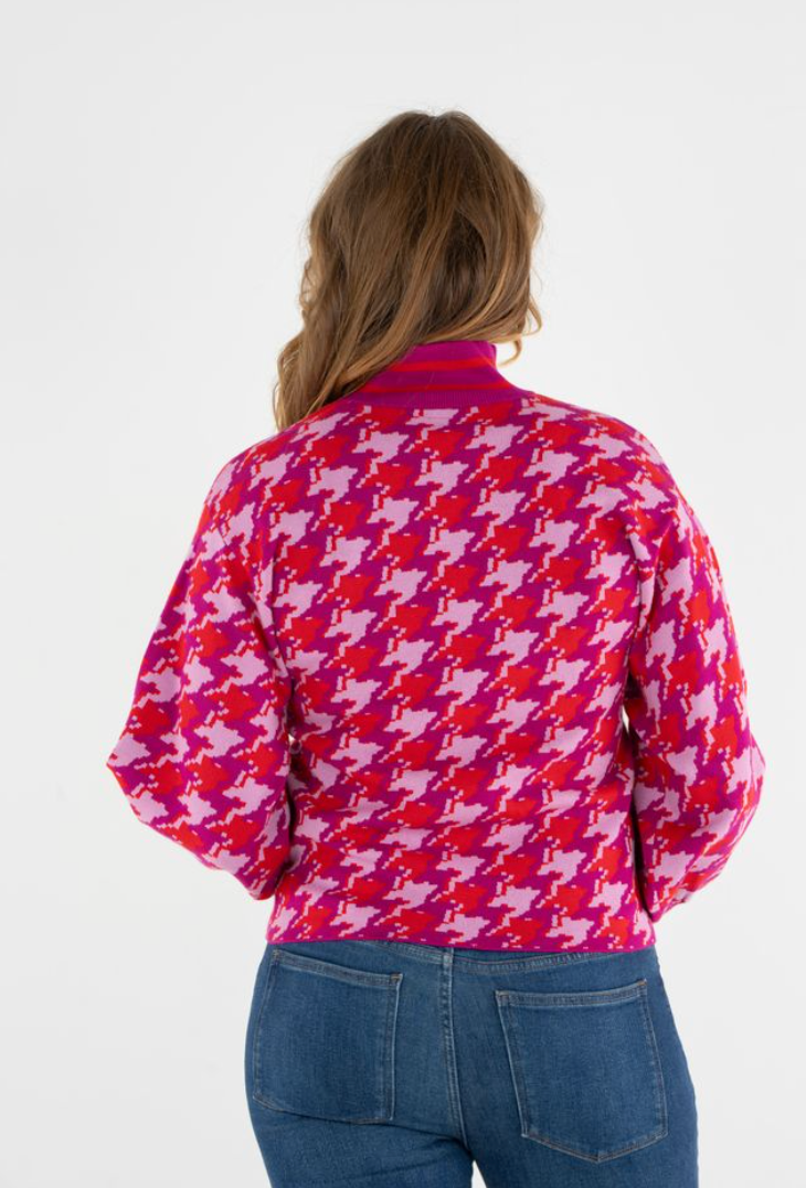 Lolli Sweater | Houndstooth