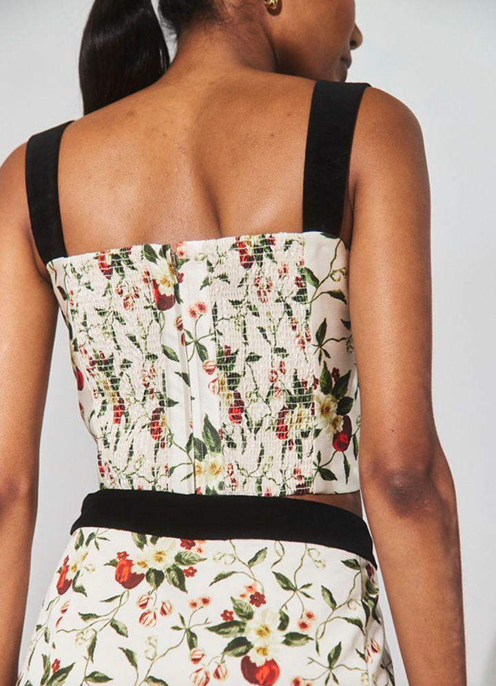 Ralston Bustier | Camellia Ivory