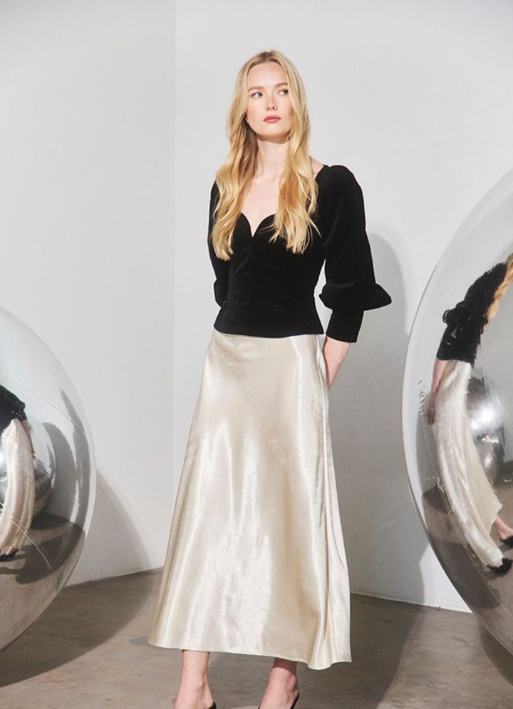 Suki Skirt | Champagne on Fifth