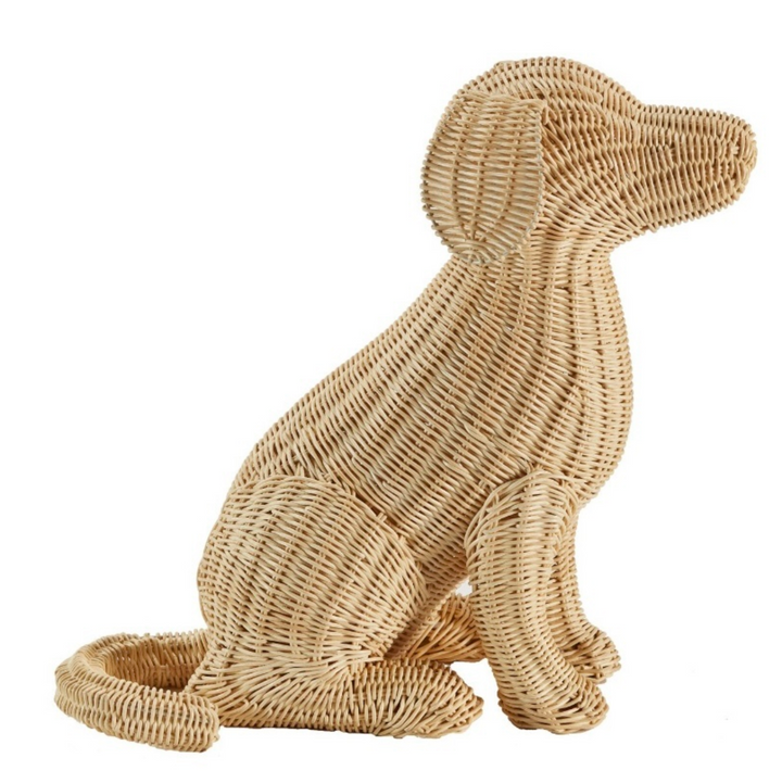 Potcake Wicker Dog