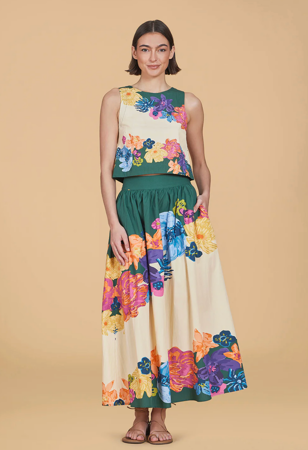 Dani Top Floral Fete