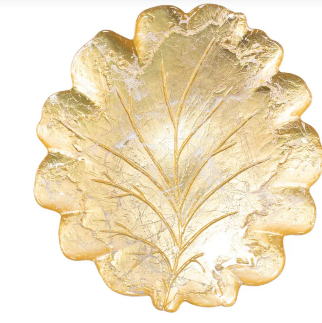 Moon Glass Leaf Bowl | +Sizes