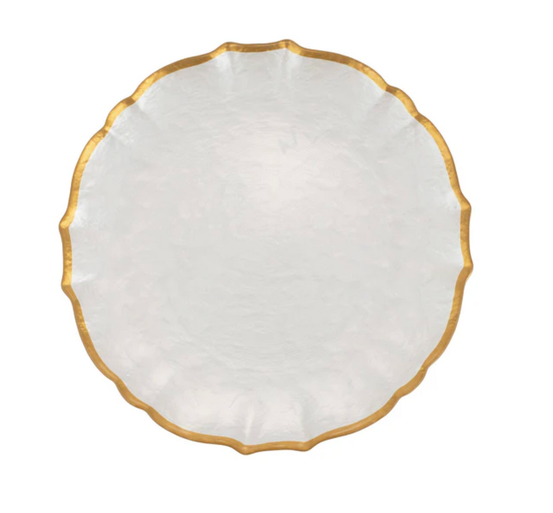 Baroque Glass Cake Stand | + Colors