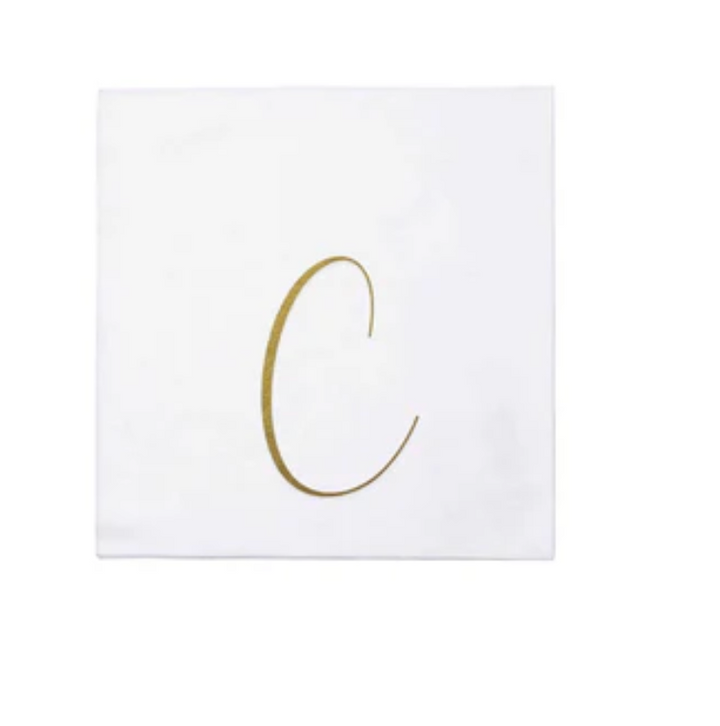Vietri Papersoft Monogram Napkins | + Sizes - Charlotte's Inc