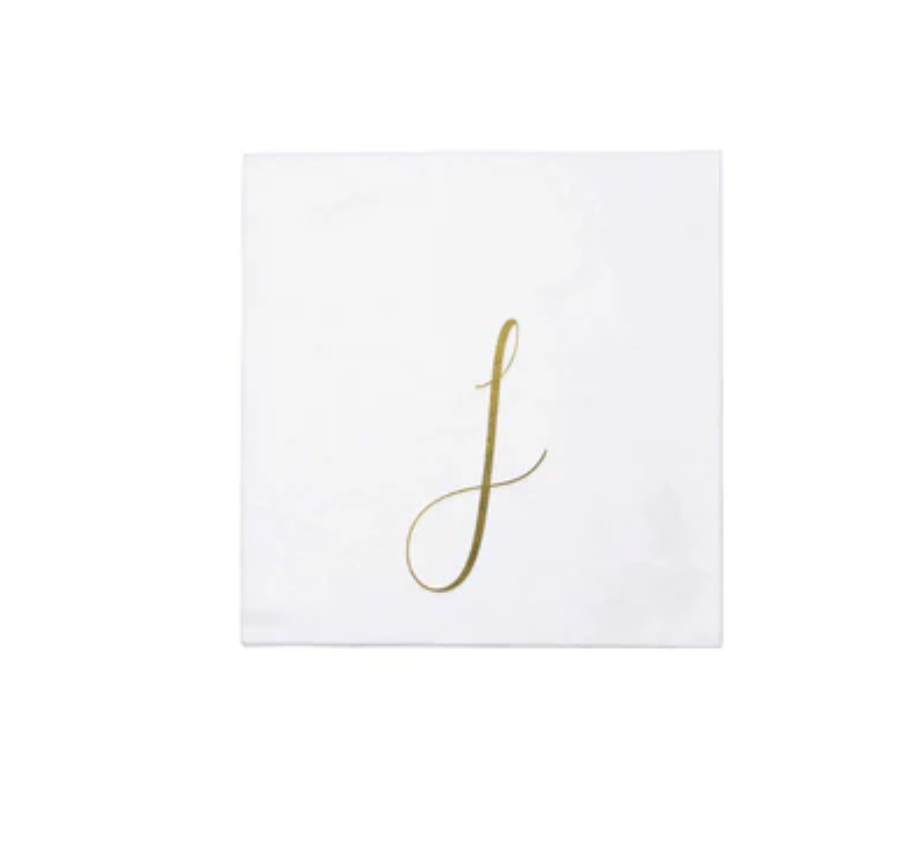 Vietri Papersoft Monogram Napkins | + Sizes - Charlotte's Inc