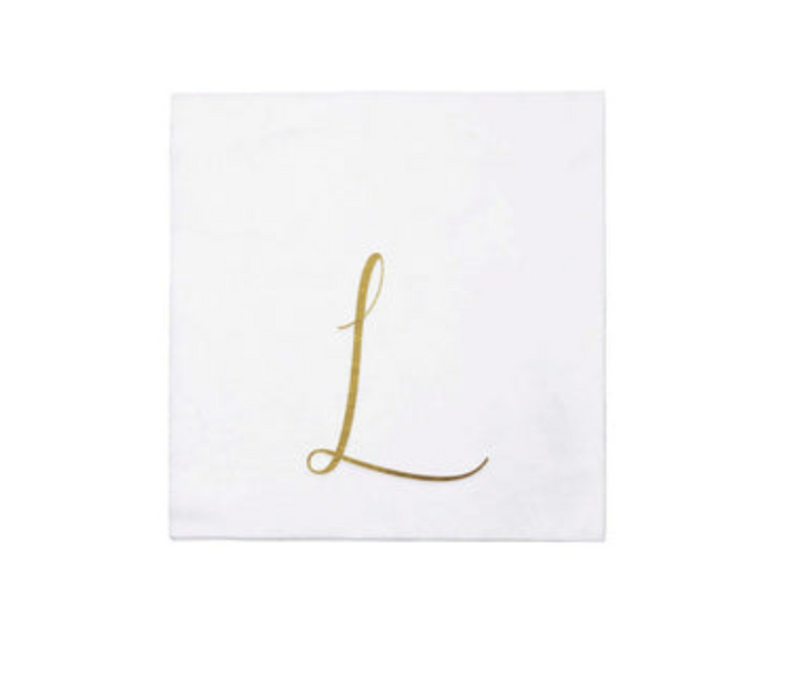 Vietri Papersoft Monogram Napkins | + Sizes - Charlotte's Inc