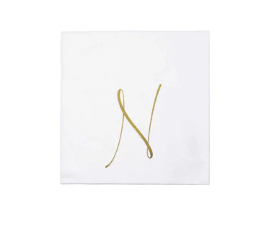Vietri Papersoft Monogram Napkins | + Sizes - Charlotte's Inc