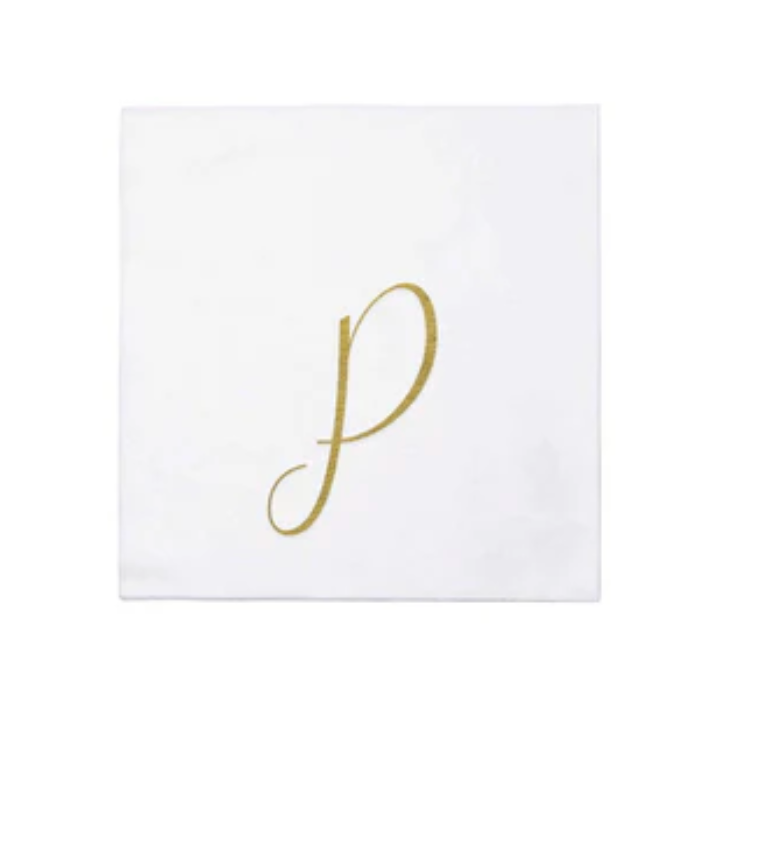 Vietri Papersoft Monogram Napkins | + Sizes - Charlotte's Inc