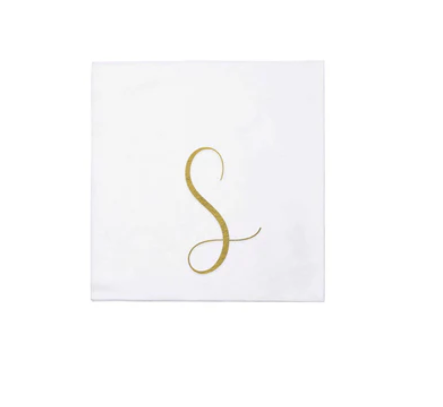 Vietri Papersoft Monogram Napkins | + Sizes - Charlotte's Inc