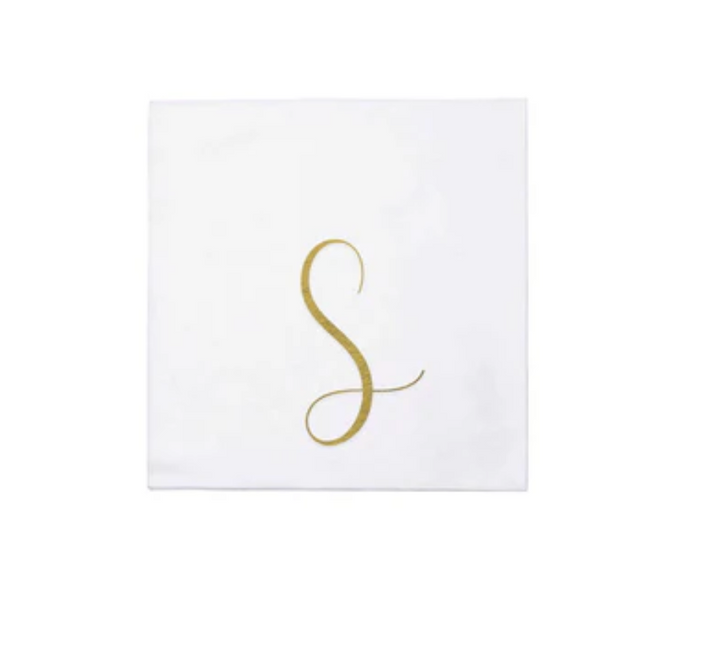 Vietri Papersoft Monogram Napkins | + Sizes - Charlotte's Inc
