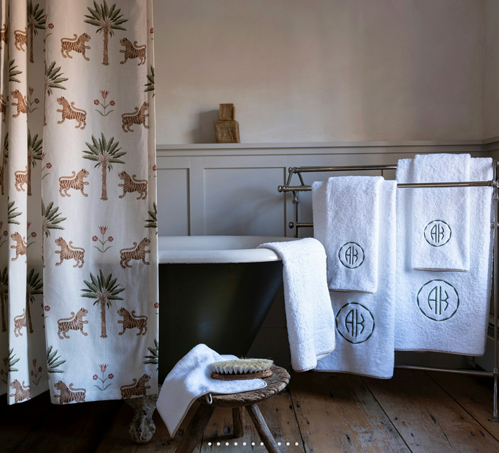 Monogrammed Cairo Towels - Charlotte's Inc