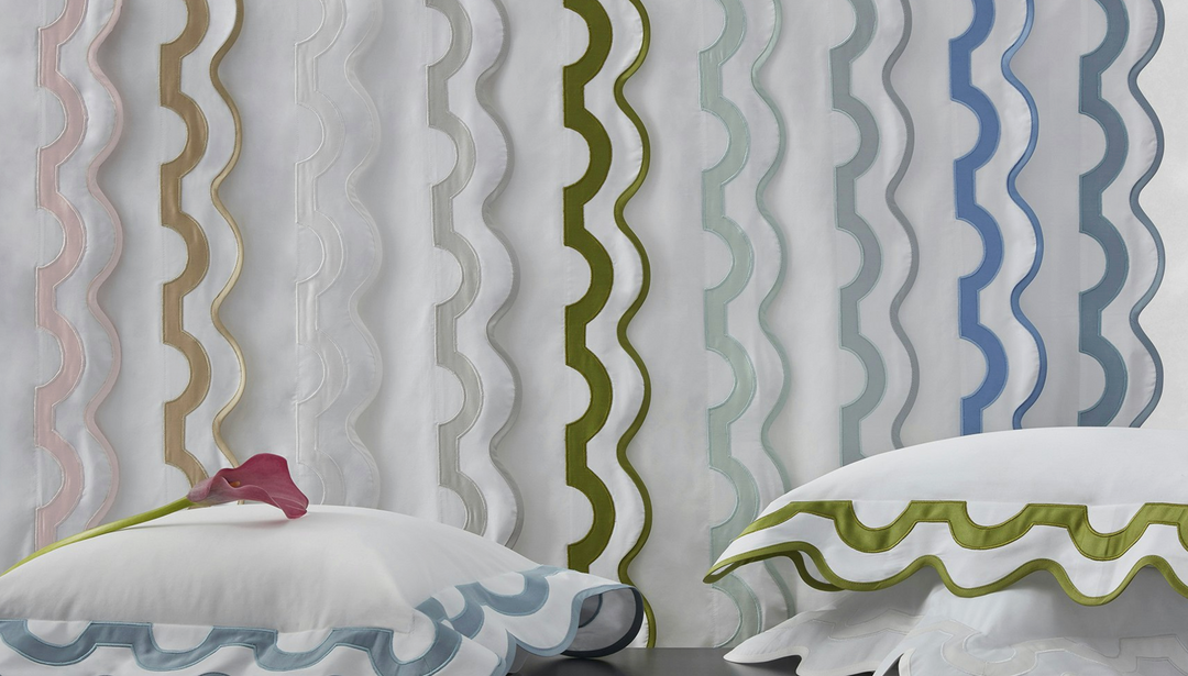 Mirasol | Applique Monogrammed Sham - Charlotte's Inc