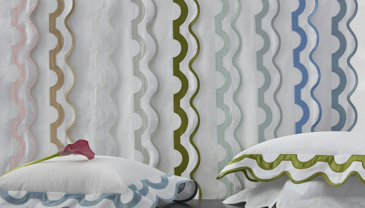 Mirasol | Applique Monogrammed Sham - Charlotte's Inc