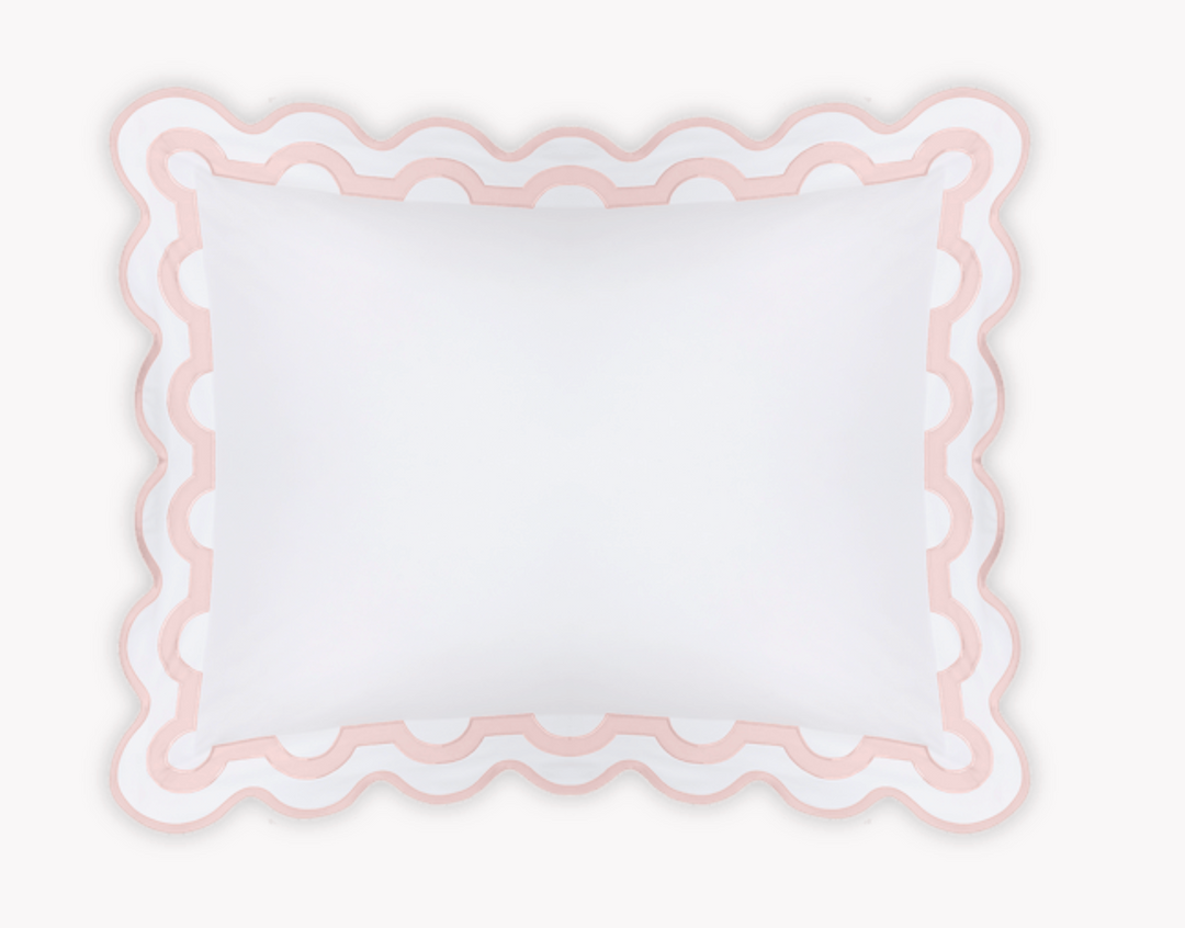 Mirasol | Applique Monogrammed Sham - Charlotte's Inc