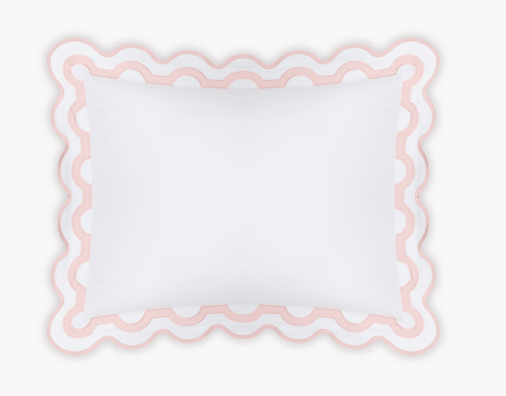 Mirasol | Applique Monogrammed Sham - Charlotte's Inc