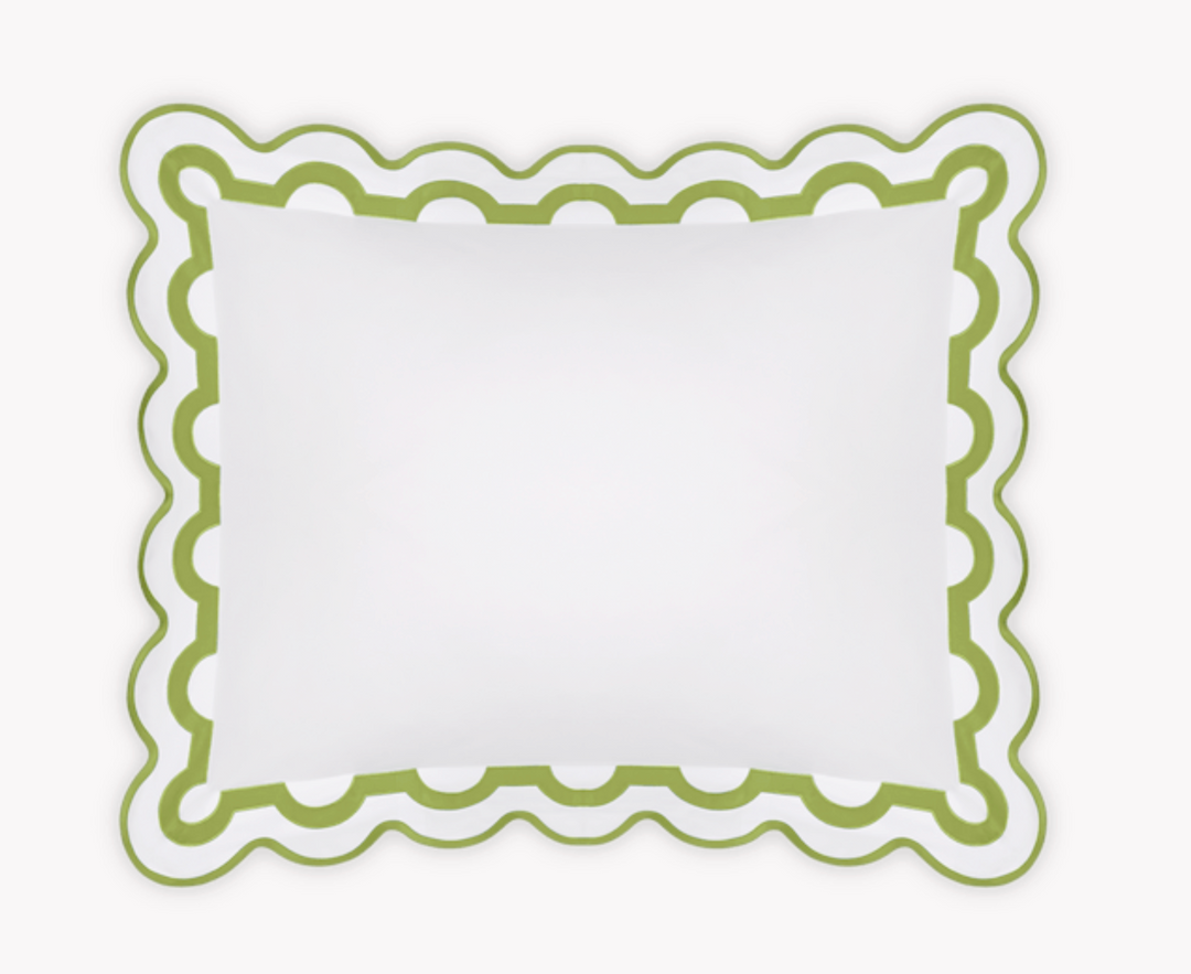 Mirasol | Applique Monogrammed Sham - Charlotte's Inc