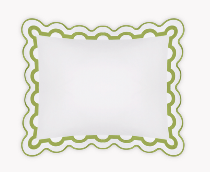 Mirasol | Applique Monogrammed Sham - Charlotte's Inc