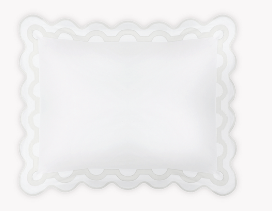 Mirasol | Applique Monogrammed Sham - Charlotte's Inc