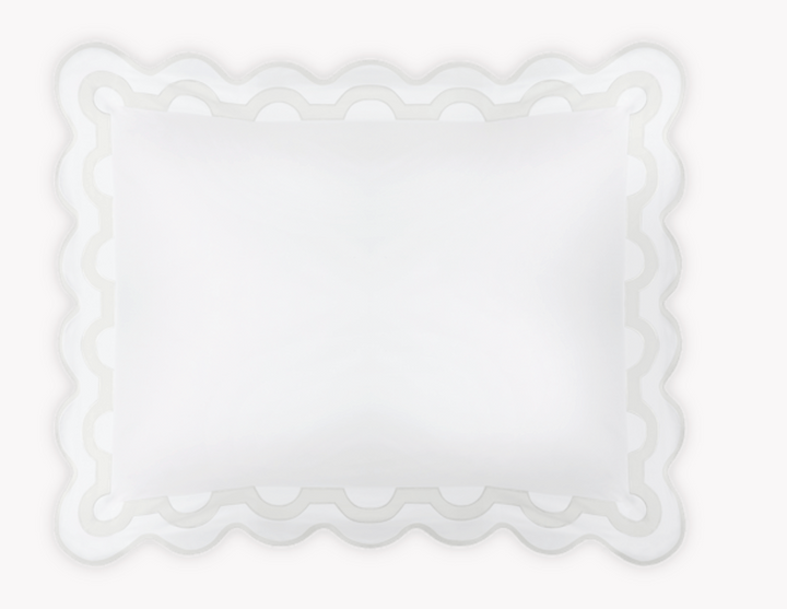 Mirasol | Applique Monogrammed Sham - Charlotte's Inc