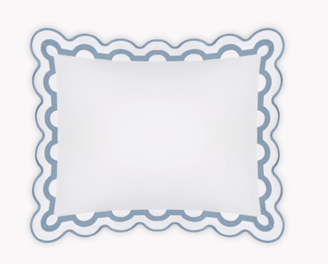 Mirasol | Applique Monogrammed Sham - Charlotte's Inc